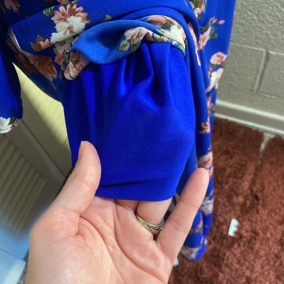 ALTR’D STATE off shoulder boho maxi dress with high slits w mini slip size M EUC - Picture 5 of 10